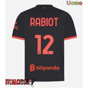 AC Milan Adrien Rabiot #12 Terza Maglia 2026-27 Manica Corta AC Milan Adrien Rabiot #12 Terza Maglia 2026-27 Manica Corta
